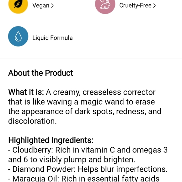 💄HP💄NIB TARTE CREASELESS COLOR CORRECTOR IN ORANGE - Picture 3 of 11